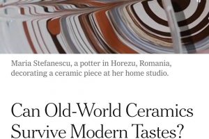 Can Old-World Horezu Pottery Survive Modern Tastes? - The New York Times